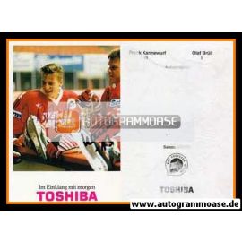 Autogramme Eishockey | BSC Preussen Berlin (1991) | Olaf BRÜLL + Frank KANNEWURF [Junioren]