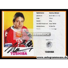 Autogramm Eishockey | BSC Preussen Berlin | 1991 | Michael KOMMA