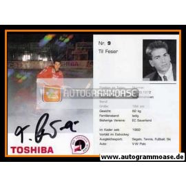 Autogramm Eishockey | BSC Preussen Berlin | 1992 | Til FESER