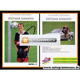 Autogramm Fussball | FC Bayern M&uuml;nchen | 1997 | Dietmar HAMANN 