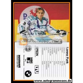 Autogramm Eishockey | Düsseldorfer EG | 1992 | Lorenz FUNK