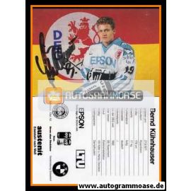 Autogramm Eishockey | Düsseldorfer EG | 1992 | Bernd KÜHNHAUSER