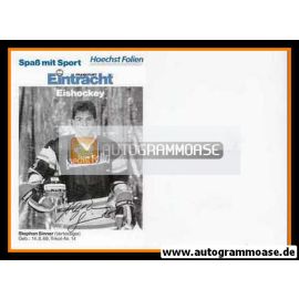 Autogramm Eishockey | Eintracht Frankfurt | 1988 | Stephan SINNER