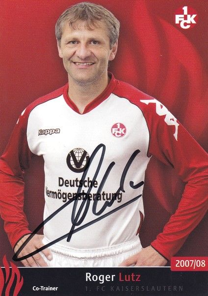 Autogramm Fussball | 1. FC Kaiserslautern | 2007 | Roger LUTZ