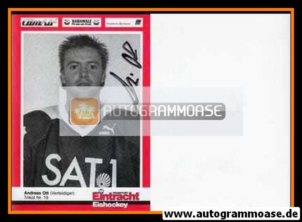Autogramm Eishockey | Eintracht Frankfurt | 1990-2 | Andreas OTT