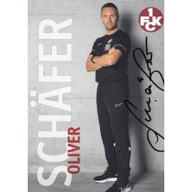 Autogramm Fussball | 1. FC Kaiserslautern | 2021 | Oliver SCHÄFER