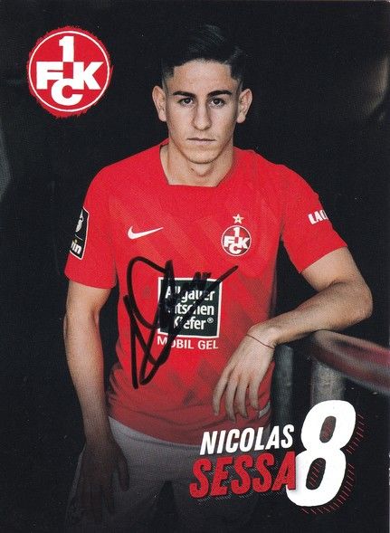Autogramm Fussball | 1. FC Kaiserslautern | 2020 | Nicolas SESSA