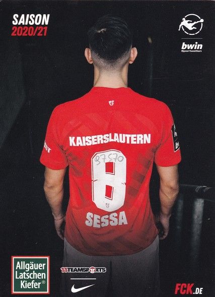 Autogramm Fussball | 1. FC Kaiserslautern | 2020 | Nicolas SESSA