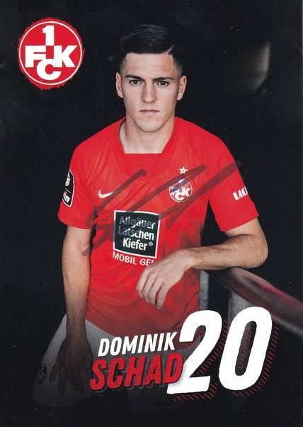 Autogramm Fussball | 1. FC Kaiserslautern | 2020 | Dominik SCHAD