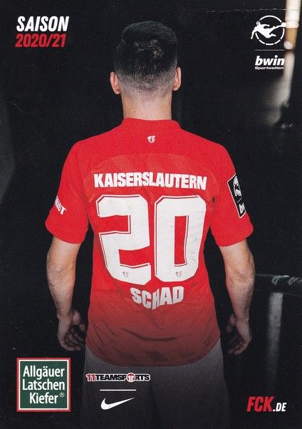 Autogramm Fussball | 1. FC Kaiserslautern | 2020 | Dominik SCHAD