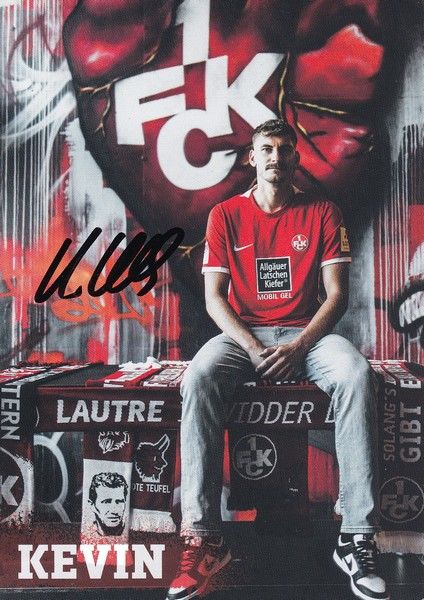 Autogramm Fussball | 1. FC Kaiserslautern | 2022 | Kevin KRAUS