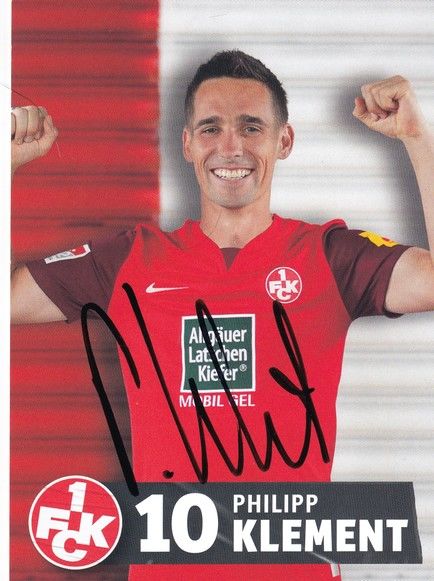 Autogramm Fussball | 1. FC Kaiserslautern | 2023 | Philipp KLEMENT