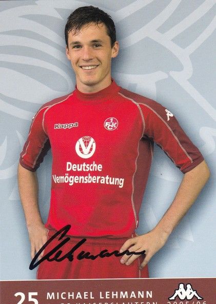 Autogramm Fussball | 1. FC Kaiserslautern | 2005 | Michael LEHMANN