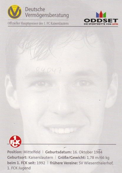 Autogramm Fussball | 1. FC Kaiserslautern | 2005 | Michael LEHMANN
