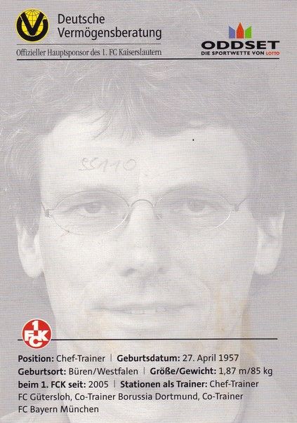 Autogramm Fussball | 1. FC Kaiserslautern | 2005 | Michael HENKE