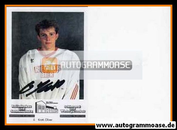 Autogramm Eishockey | EHC Freiburg | 1990 | Oliver KRATT