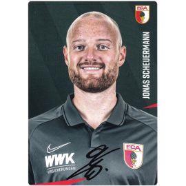 Autogramm Fussball | FC Augsburg | 2020 | Jonas SCHEUERMANN