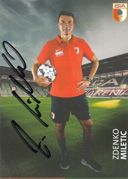 Autogramm Fussball | FC Augsburg | 2018 | Zdenko MILETIC