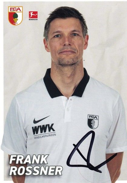 Autogramm Fussball | FC Augsburg | 2021 | Frank ROSSNER