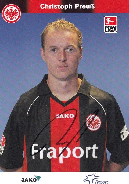 Autogramm Fussball | Eintracht Frankfurt | 2006 | Christoph PREUSS