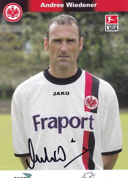 Autogramm Fussball | Eintracht Frankfurt | 2004 | Andree WIEDENER