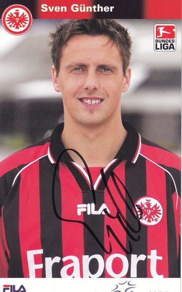Autogramm Fussball | Eintracht Frankfurt | 2002 | Sven GÜNTHER
