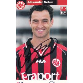 Autogramm Fussball | Eintracht Frankfurt | 2002 | Alexander SCHUR