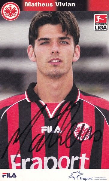 Autogramm Fussball | Eintracht Frankfurt | 2002 | Matheus VIVIAN