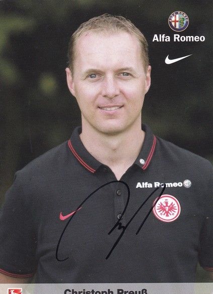 Autogramm Fussball | Eintracht Frankfurt | 2014 | Christoph PREUSS