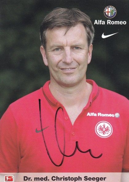 Autogramm Fussball | Eintracht Frankfurt | 2014 | Christoph SEEGER 