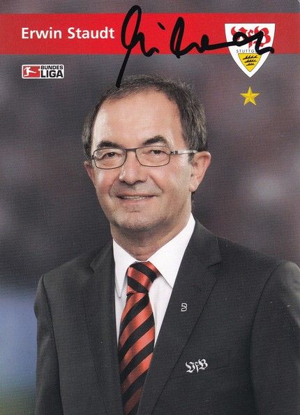 Autogramm Fussball | VfB Stuttgart | 2008 | Erwin STAUDT
