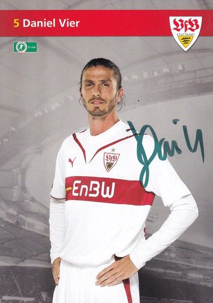 Autogramm Fussball | VfB Stuttgart II | 2009 | Daniel VIER