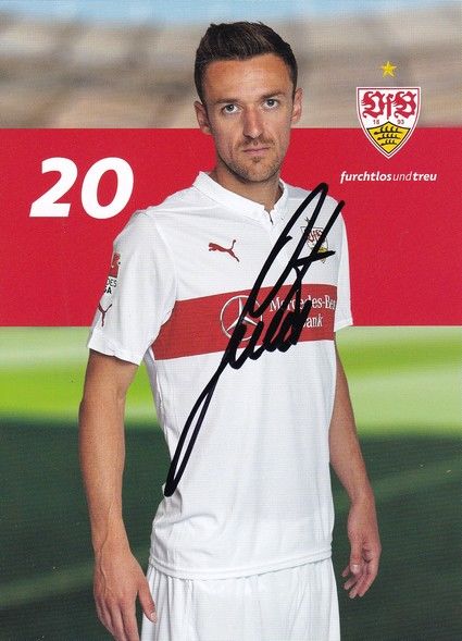 Autogramm Fussball | VfB Stuttgart | 2014 | Christian GENTNER