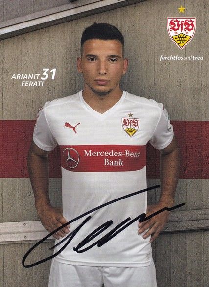 Autogramm Fussball | VfB Stuttgart | 2015 | Arianit FERATI