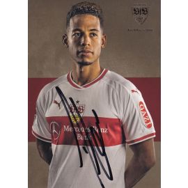 Autogramm Fussball | VfB Stuttgart | 2018 | Dennis AOGO