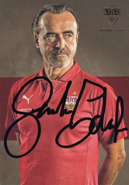 Autogramm Fussball | VfB Stuttgart | 2018 | Günther SCHÄFER