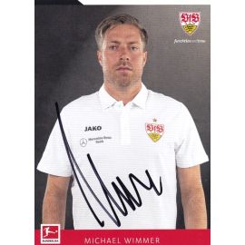 Autogramm Fussball | VfB Stuttgart | 2021 | Michael WIMMER