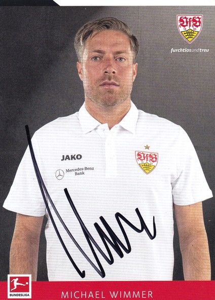 Autogramm Fussball | VfB Stuttgart | 2021 | Michael WIMMER