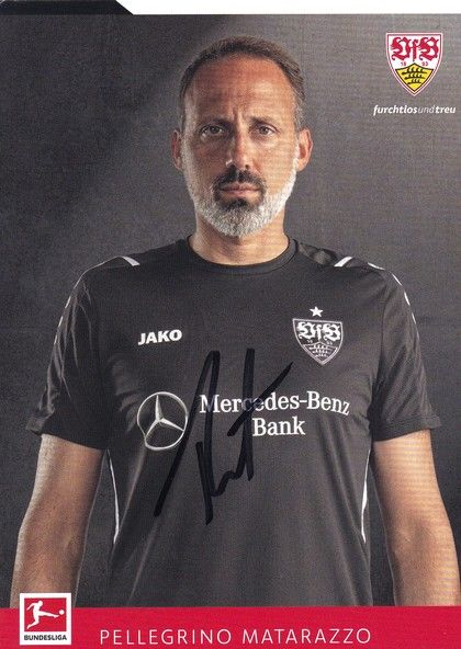 Autogramm Fussball | VfB Stuttgart | 2021 | Pellegrio MATARAZZO