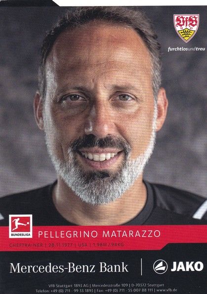 Autogramm Fussball | VfB Stuttgart | 2021 | Pellegrio MATARAZZO