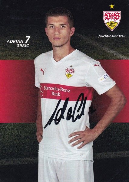 Autogramm Fussball | VfB Stuttgart II | 2015 | Adrian GRBIC