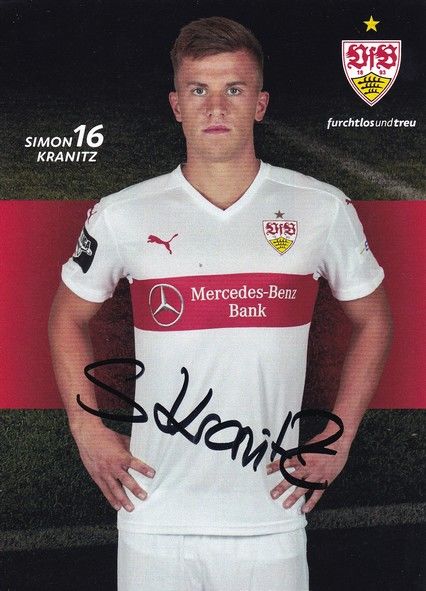 Autogramm Fussball | VfB Stuttgart II | 2015 | Simon KRANITZ