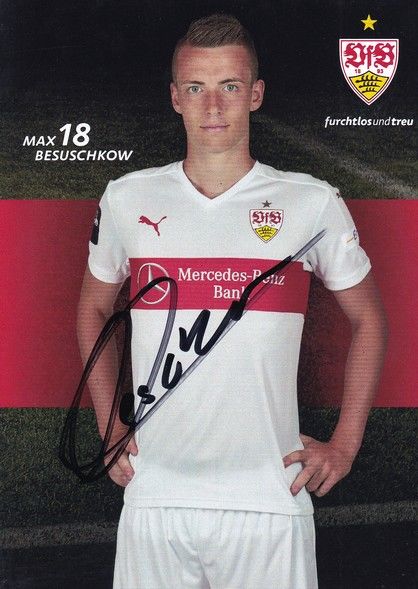 Autogramm Fussball | VfB Stuttgart II | 2015 | Max BESUSCHKOW