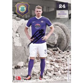 Autogramm Fussball | FC Erzgebirge Aue | 2016 | Steve BREITKREUZ