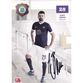 Autogramm Fussball | FC Erzgebirge Aue | 2016 | Albert BUNJAKU