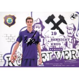 Autogramm Fussball | FC Erzgebirge Aue | 2015 | Benedikt KRUG