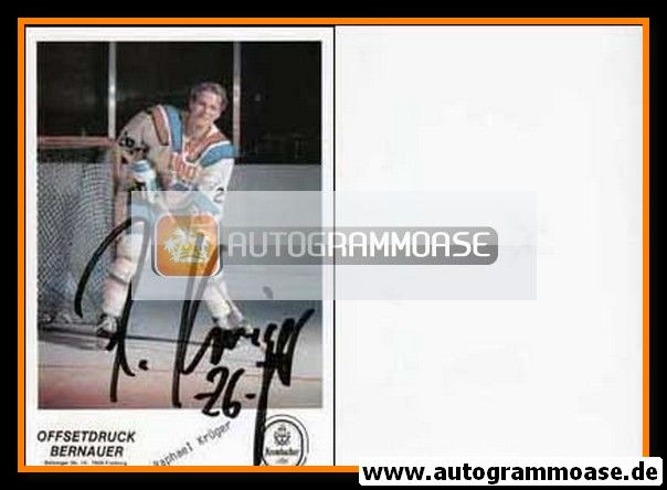 Autogramm Eishockey | EHC Freiburg | 1992-1 | Raphael KRÜGER