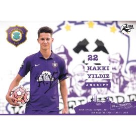 Autogramm Fussball | FC Erzgebirge Aue | 2015 | Hakki YILDIZ
