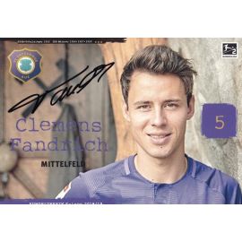 Autogramm Fussball | FC Erzgebirge Aue | 2018 | Clemens FANDRICH