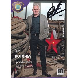 Autogramm Fussball | FC Erzgebirge Aue | 2021 | Pavel DOTCHEV